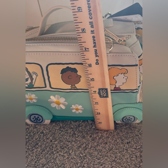 NWT Loundgefly Peanuts Road Trip Crossbody Bag. - Picture 3 of 8